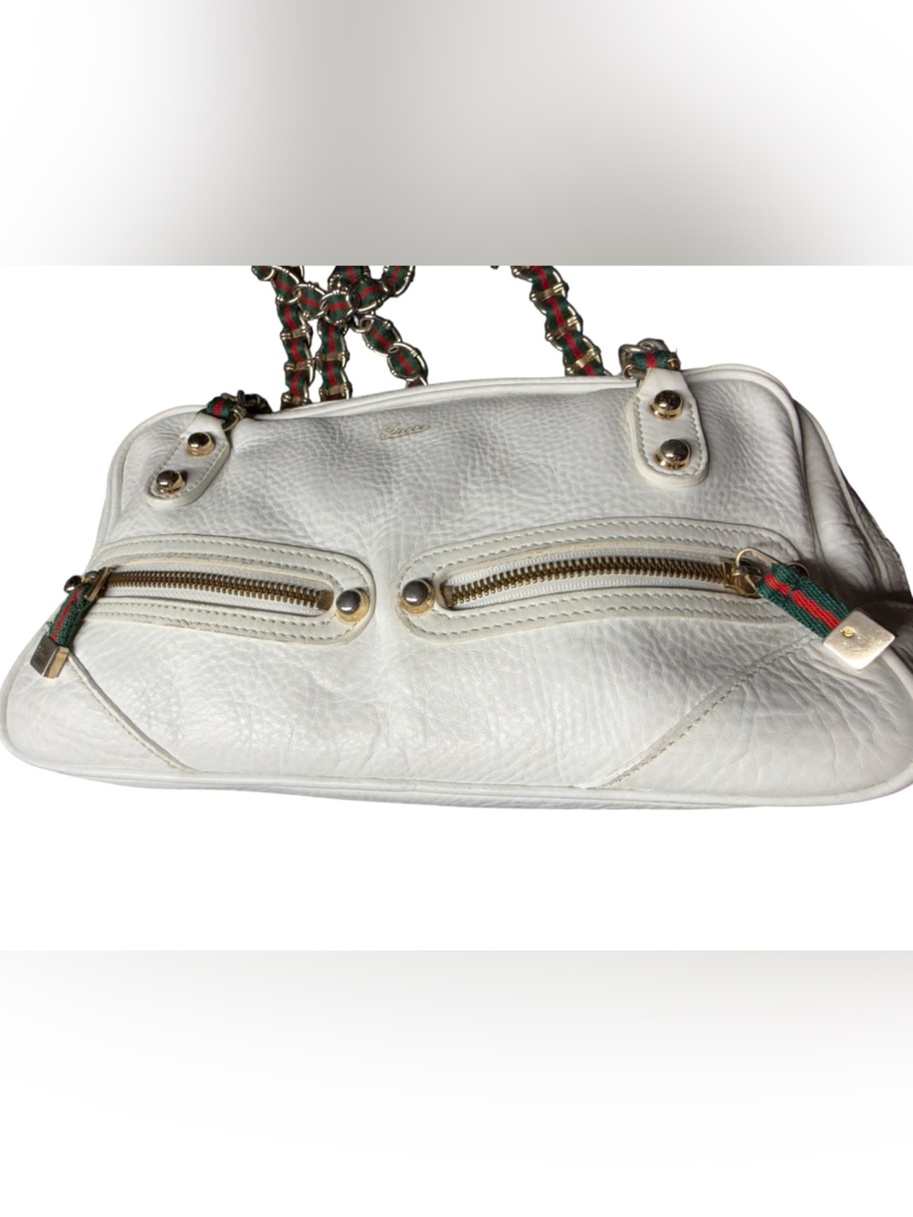 Gucci, Vintage All Leather Shoulder Bag, - Picture 5 of 13
